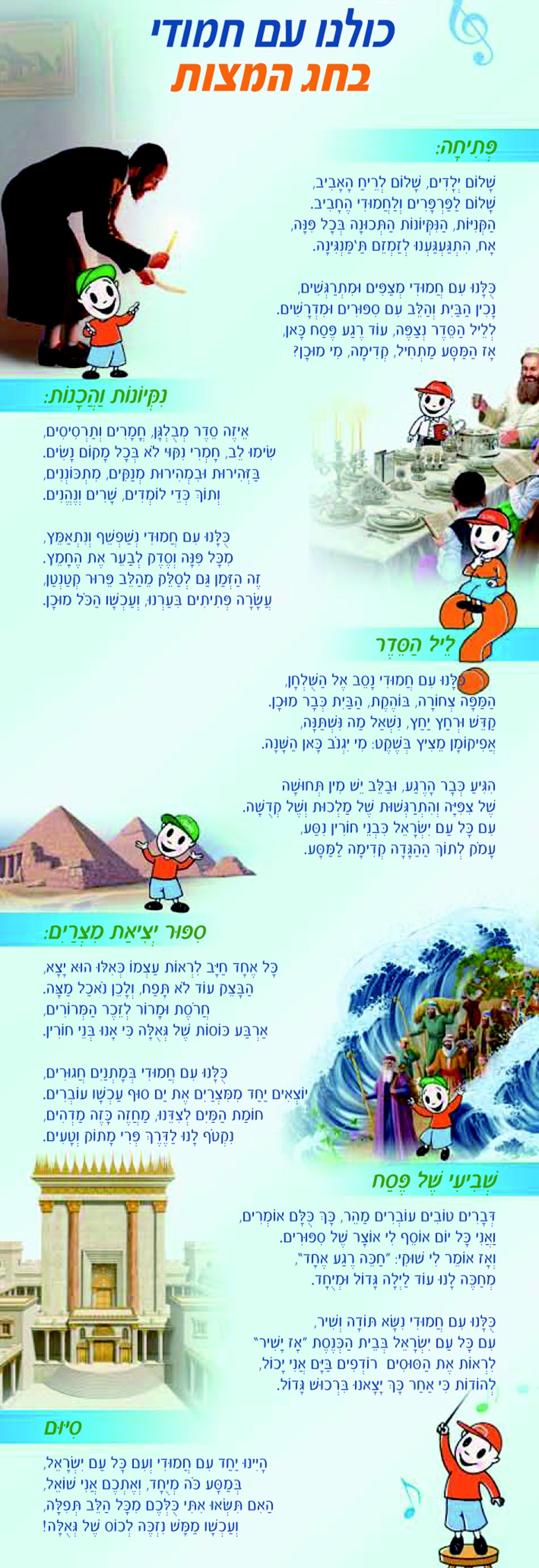 יש לכם קושיות בפסח? חמודי יענה לכם