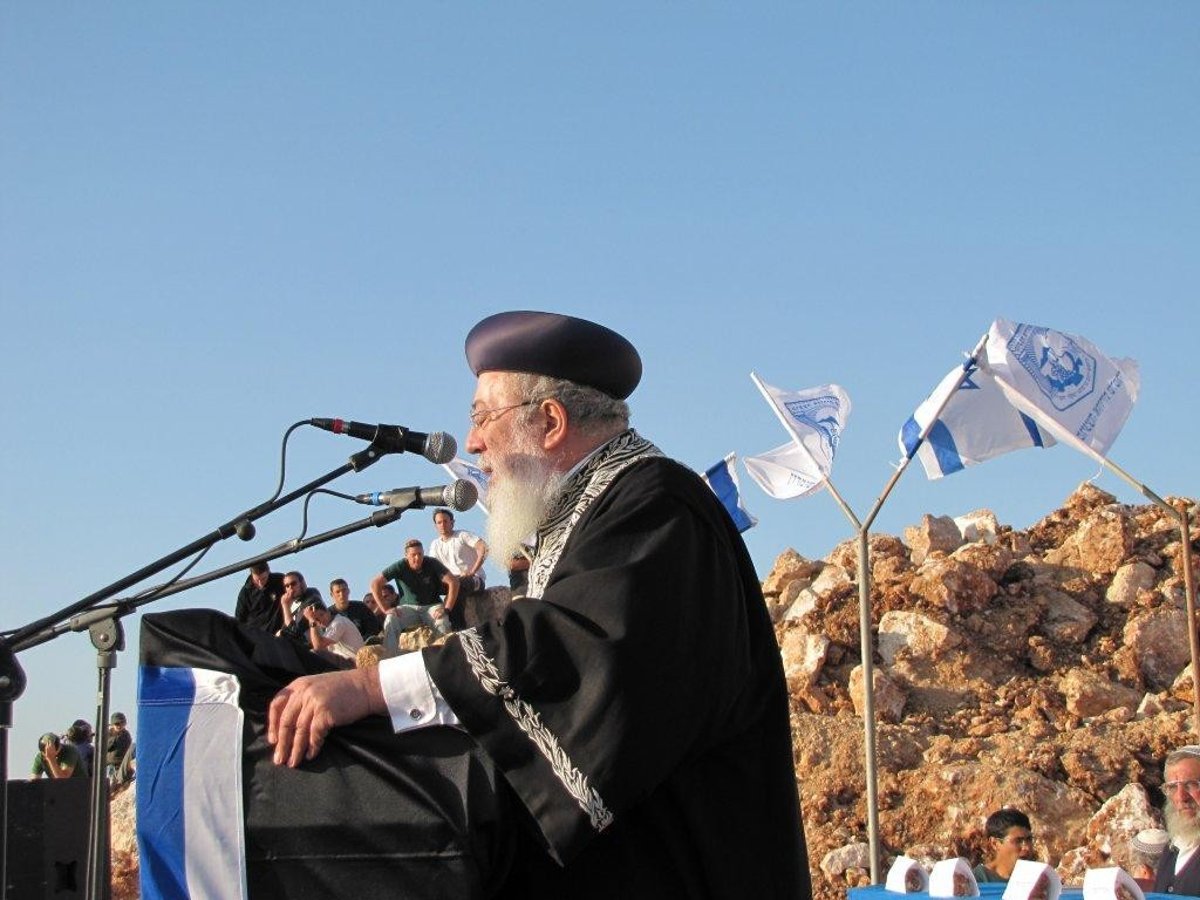 חודש אחרי הטבח: אבן פינה לבית מדרש על שם הקדושים