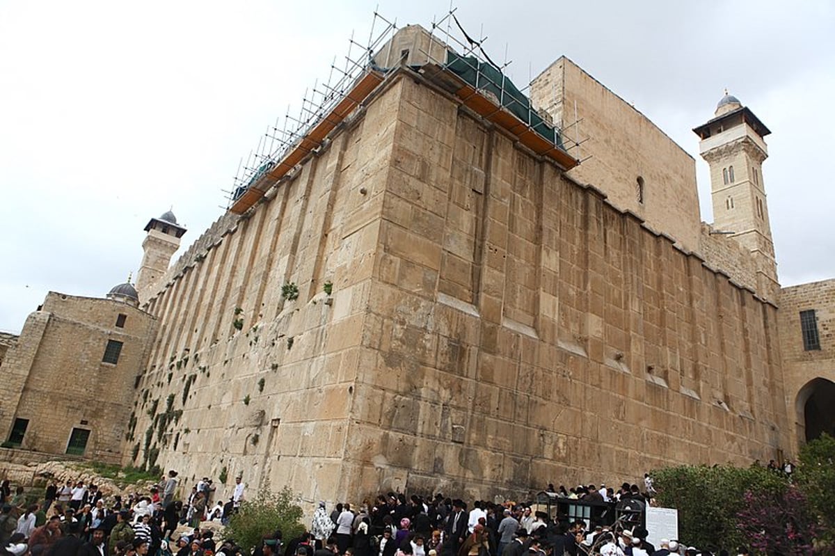 גלויה מרהיבה מחברון: רבבות מתפללים וחוגגים בעיר האבות