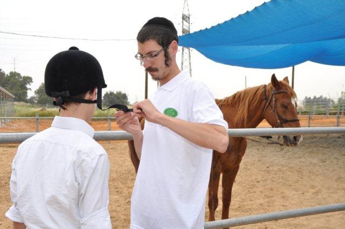 לראשונה: מרכז רכיבה טיפולי - למגזר החרדי