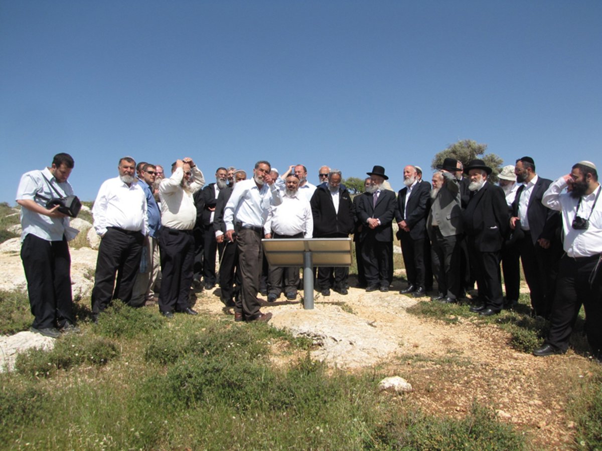 ארבעים רבנים בסיור בשומרון: "להחזיר השלטון היהודי לקבר יוסף"