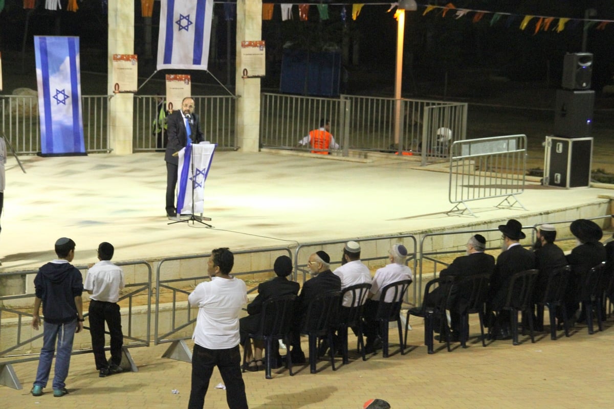 לזכרם: יעקב מרגי הדליק משואה באלעד