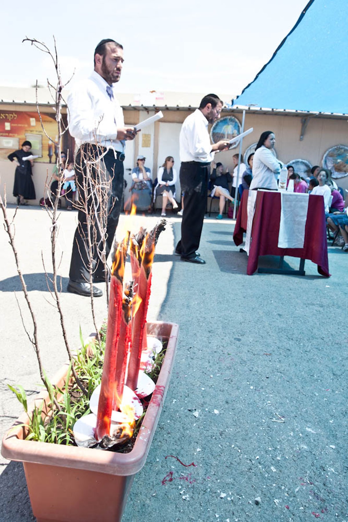 לראשונה: מוסד חרדי קיים טקס יום זיכרון בהשתתפות ההורים