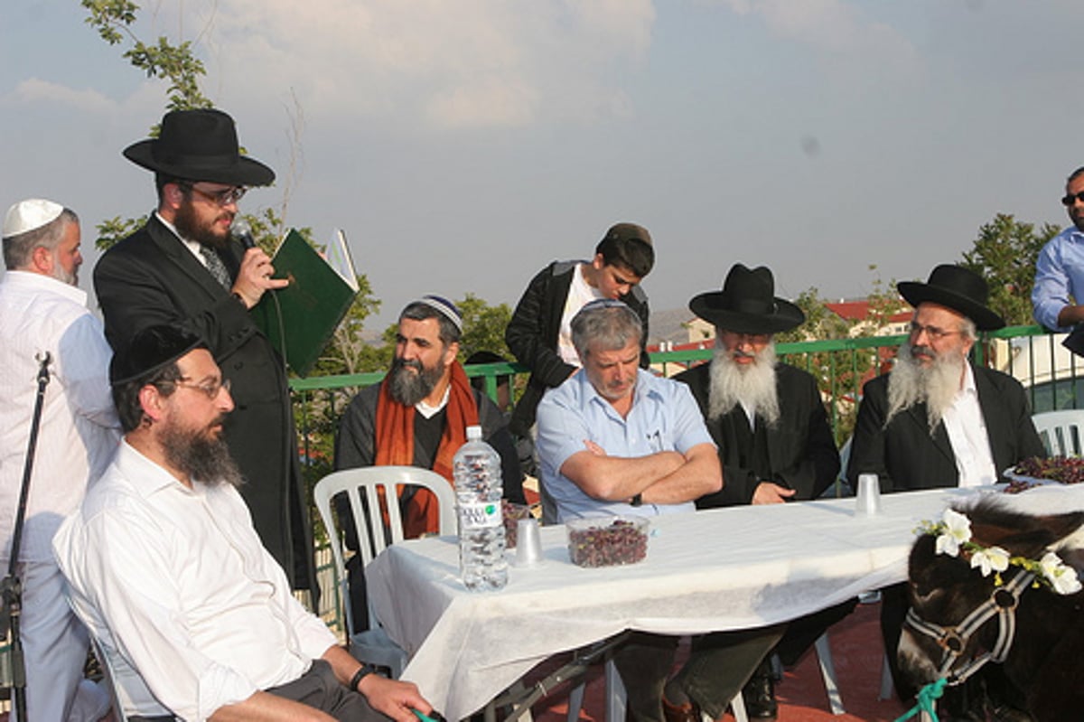 תיעוד: מעמד נדיר של "פידיון פטר חמור"