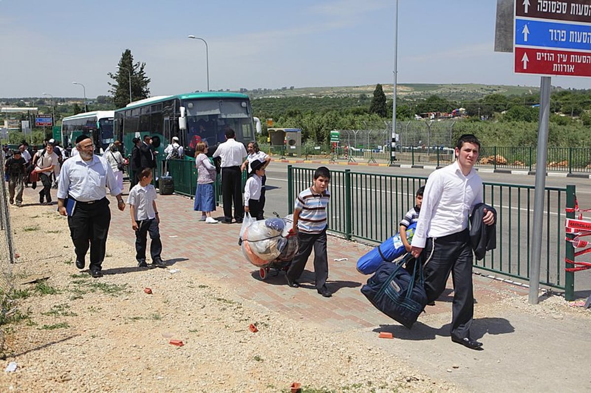 הנהירה למירון: אלפים כבר הגיעו > גלריה