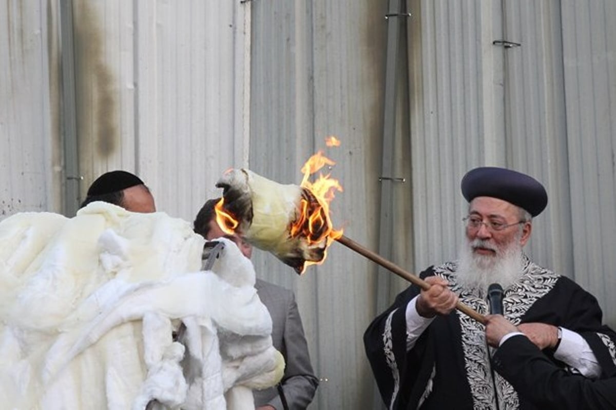 בגלל ה"סיקריקים": אבטחת שיא על הרב עמאר