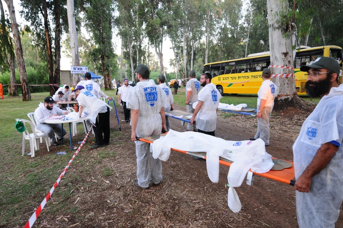 אזעקות הושמעו ברחבי הארץ; תרחיש אימים של מאות הרוגים