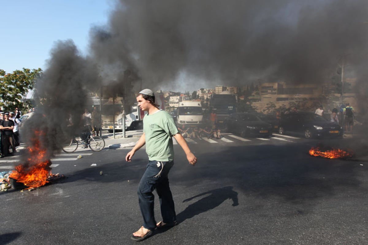 עימותים סוערים בירושלים בעקבות מעצר הרב ליאור