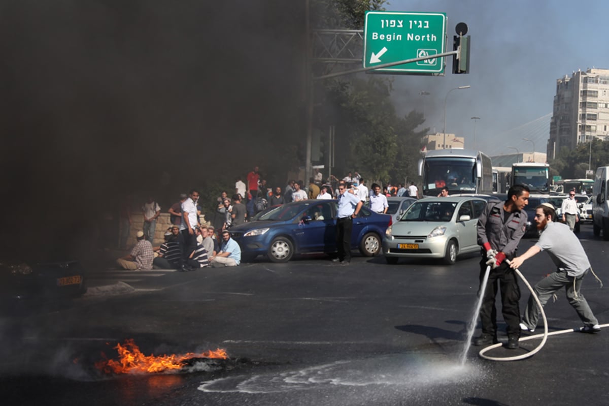 עימותים סוערים בירושלים בעקבות מעצר הרב ליאור