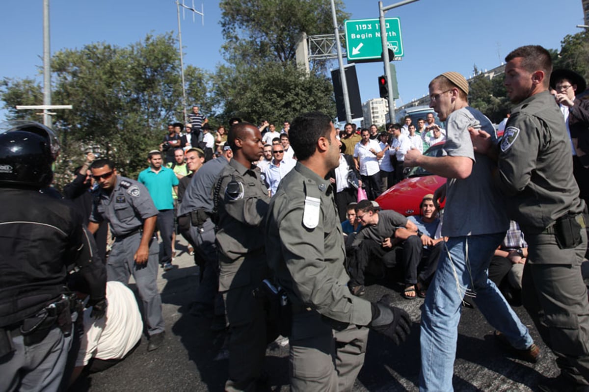 עימותים סוערים בירושלים בעקבות מעצר הרב ליאור