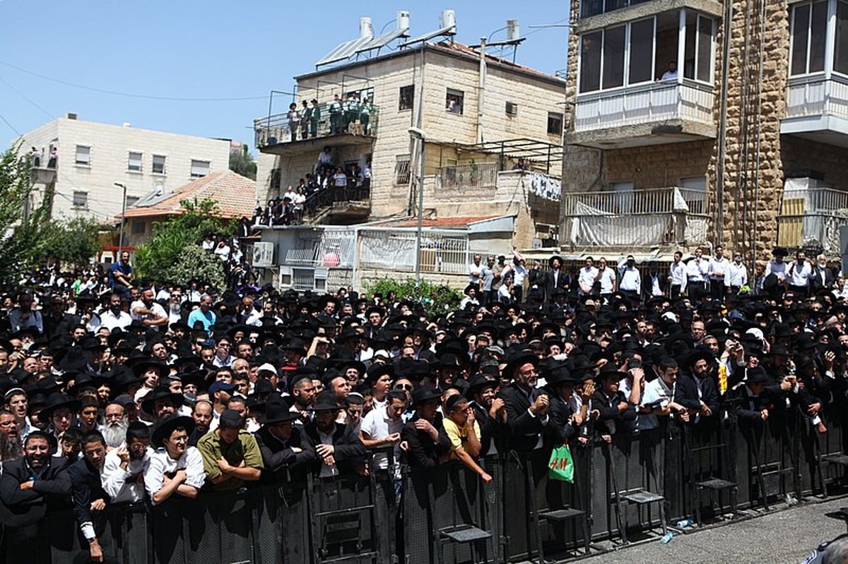 המסע האחרון של רבי אלעזר: רבבות בהלווית ענק בירושלים