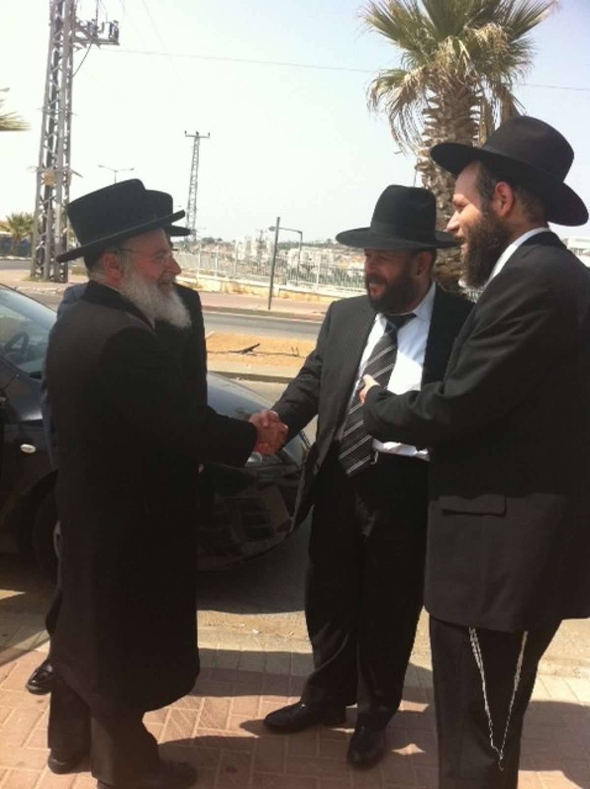צפו בתמונות: גאב"ד 'דרכי תורה' ביקר בקרית-ספר
