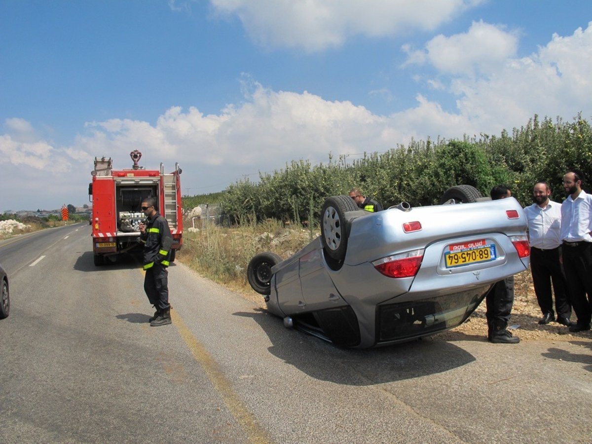 ברכב הזה כמעט היו בחורי ישיבה הרוגים; חַגרו - וניצלו