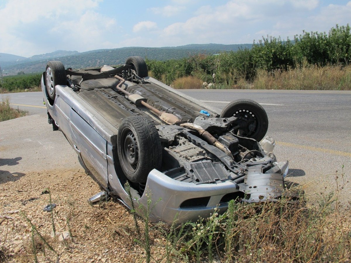 ברכב הזה כמעט היו בחורי ישיבה הרוגים; חַגרו - וניצלו