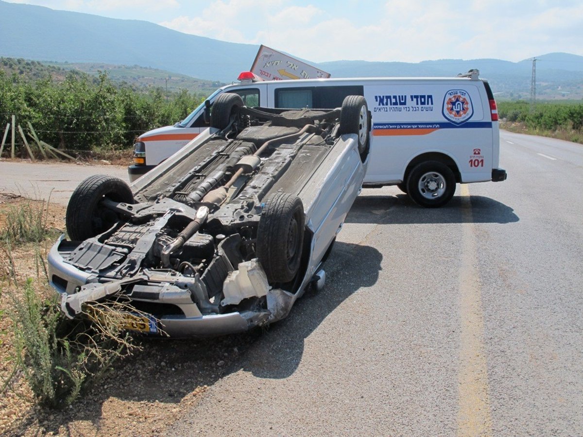 ברכב הזה כמעט היו בחורי ישיבה הרוגים; חַגרו - וניצלו