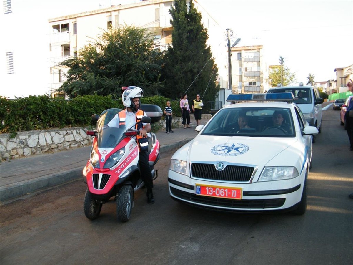 בת 4 נפלה מקומה חמישית, מצבה קשה