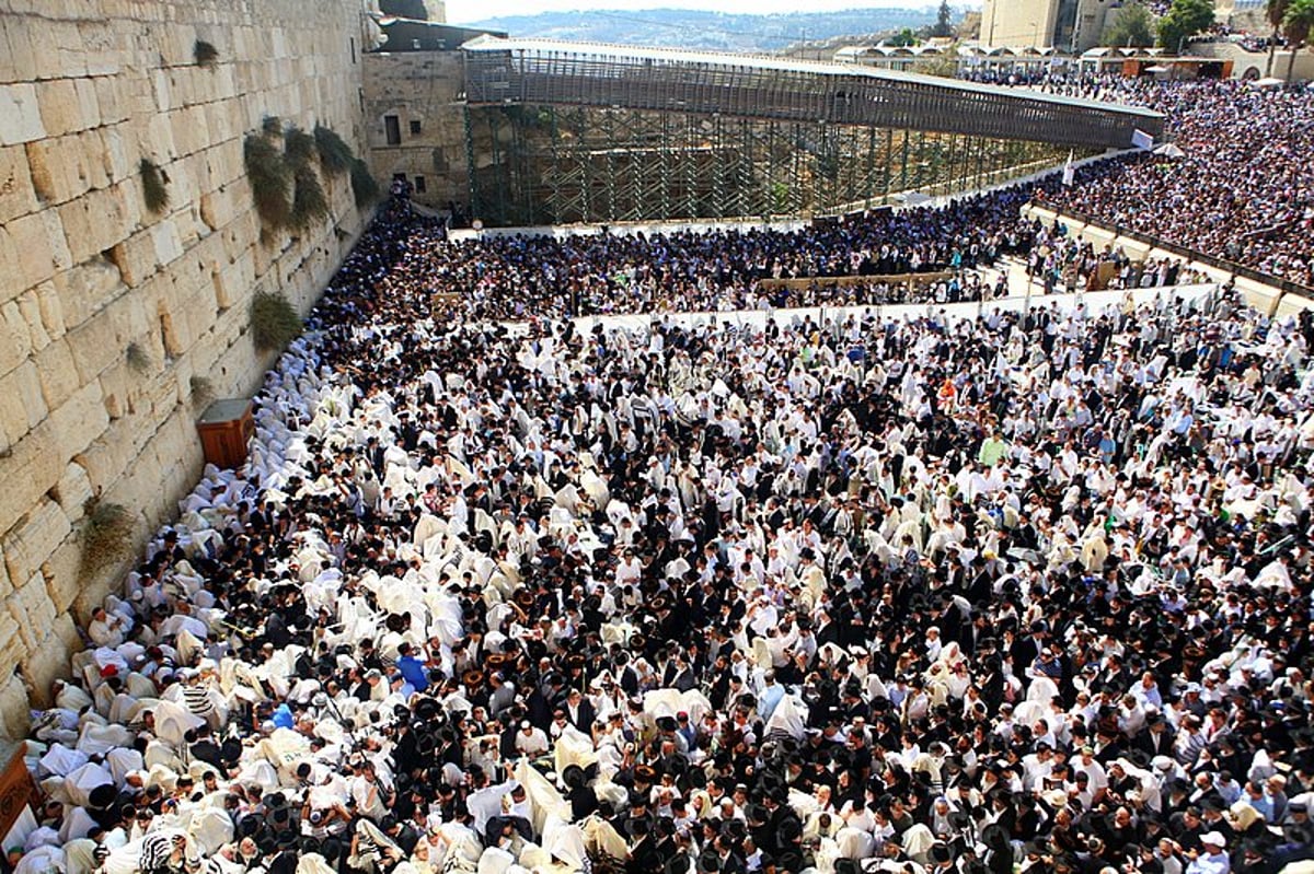 נערכים: מעמד ברכת הכוהנים הוקדש לזכותו של גלעד שליט