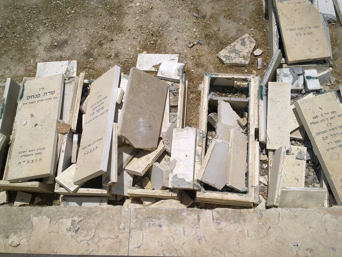 שוב: פורעים חיללו קברים בהר הזיתים