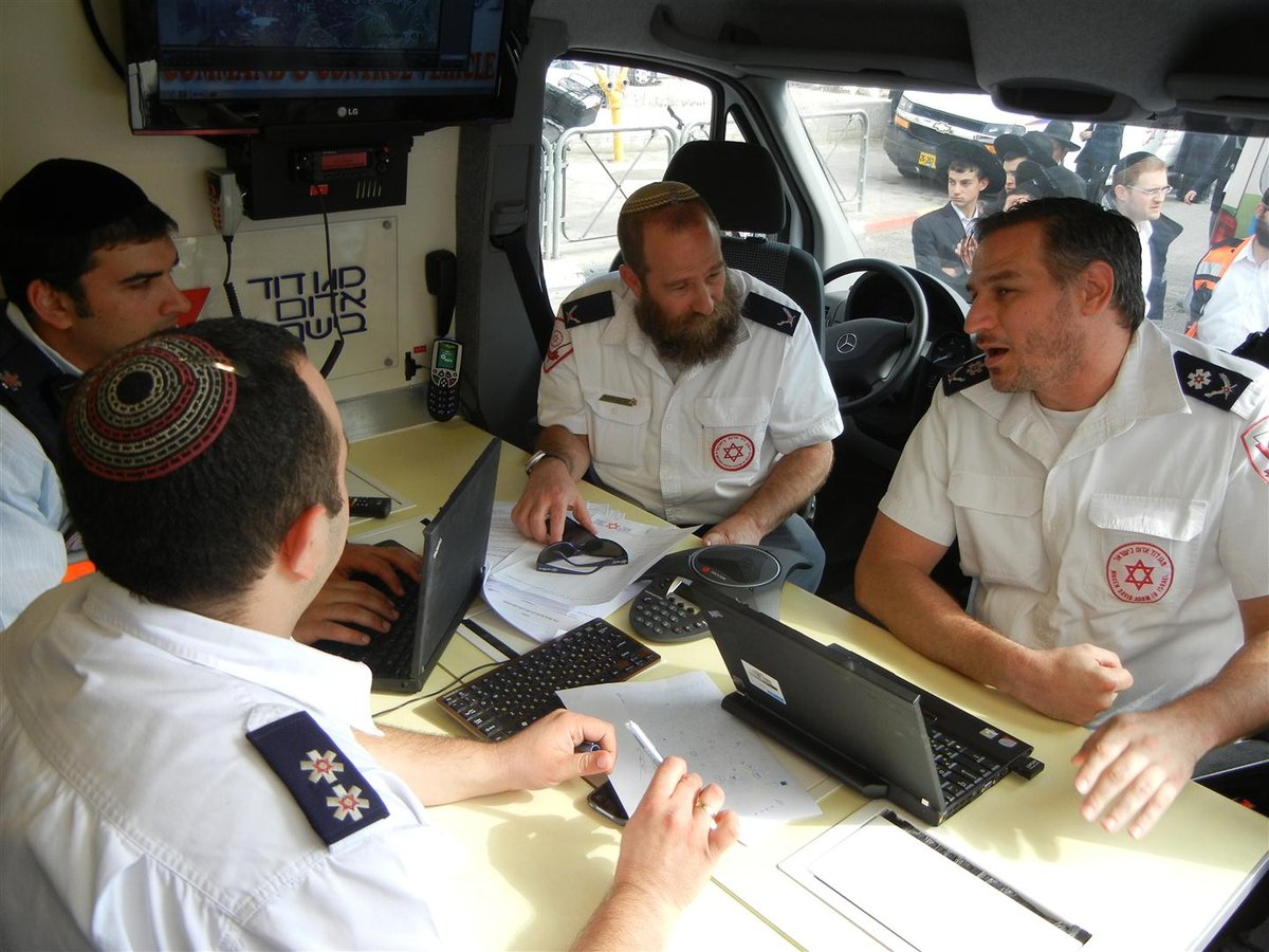 הלווית הענק של הרב פינקל: כך זה נראה במסכי מד"א