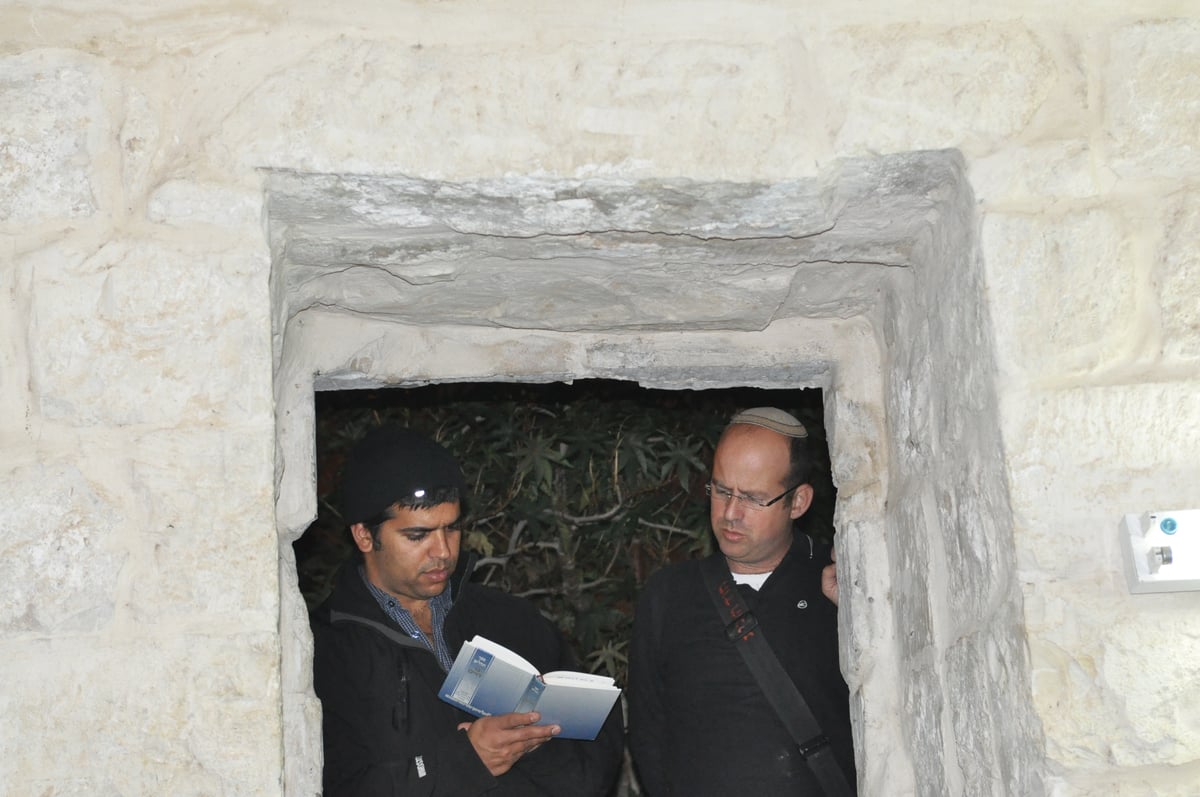 אלי ישי בקבר יוסף: "להשיב את שליטת ישראל למתחם"