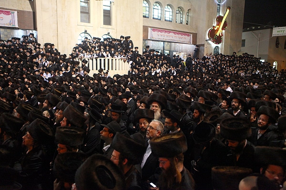 ענבי הגפן בענבי הגפן: חתונה היסטורית בחצר ויז'ניץ ●  תיעוד