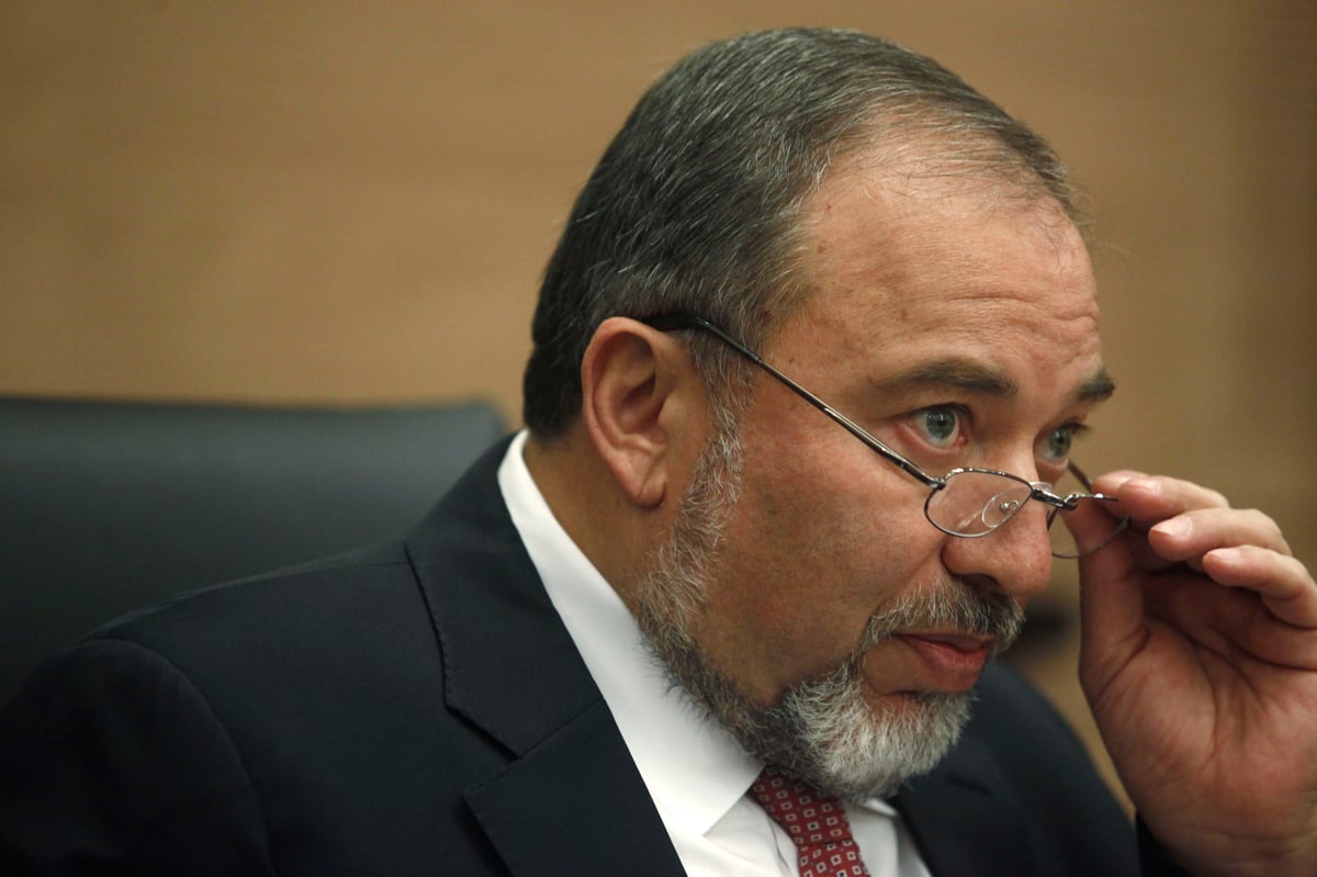 השר אביגדור ליברמן לש"ס: "אני לא מדבר על 'רב עובדיה'"