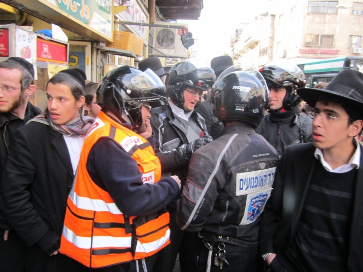 שריפת ענק בירושלים: מאפיה עלתה באש