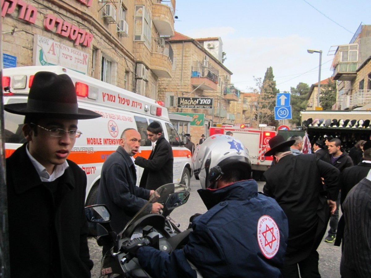 שריפת ענק בירושלים: מאפיה עלתה באש