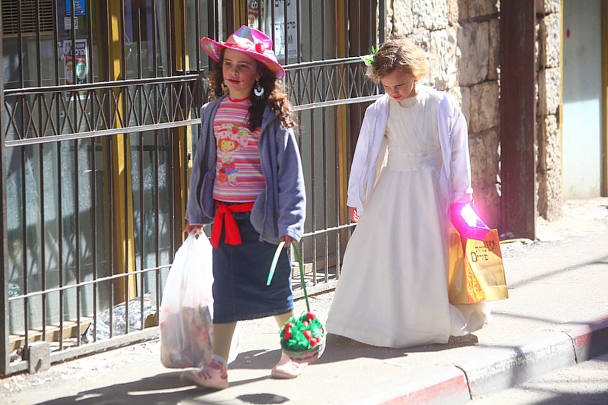 ירושלים שיכורה משמחה: צפו בתיעוד ענק מחגיגות הפורים