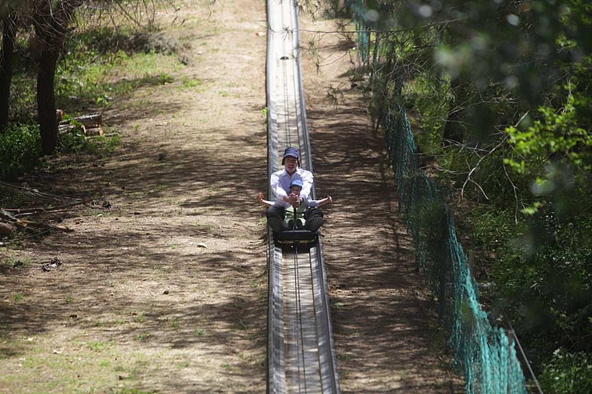 הכבישים פקוקים, הפארקים עמוסים: חול המועד בתמונות