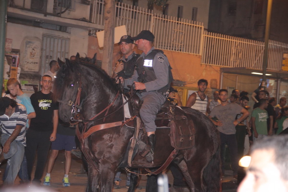 צפו בתמונות: ליל הזעם בתל-אביב