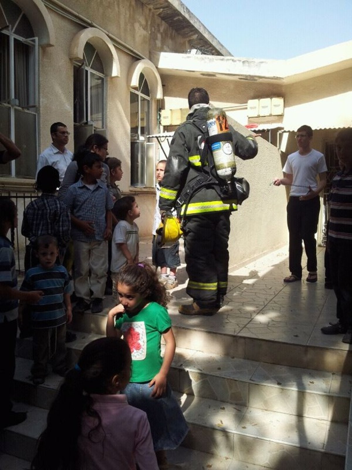 נס בבני ברק: שריפה פרצה בסמוך לפעוטון