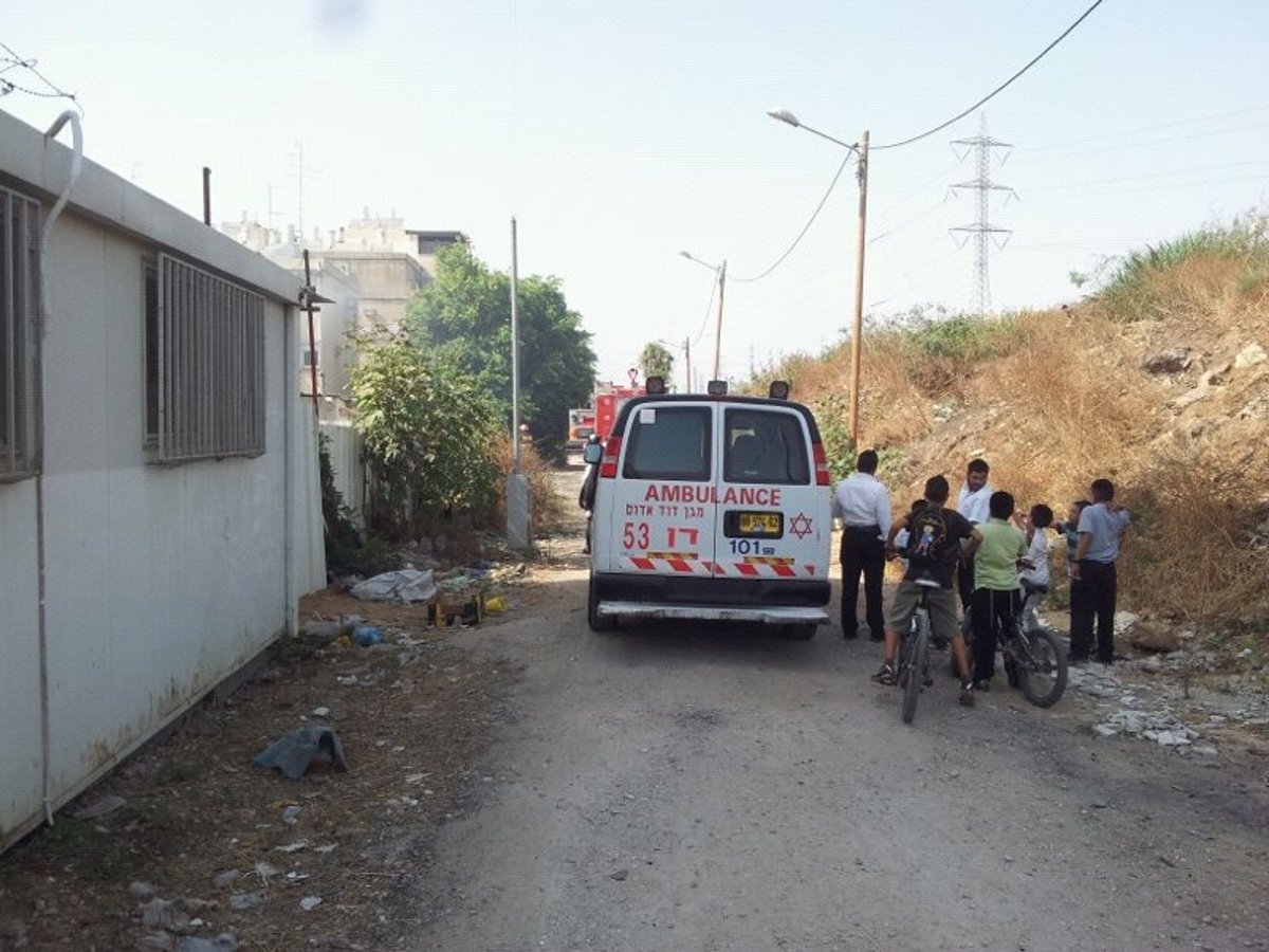 נס בבני ברק: שריפה פרצה בסמוך לפעוטון