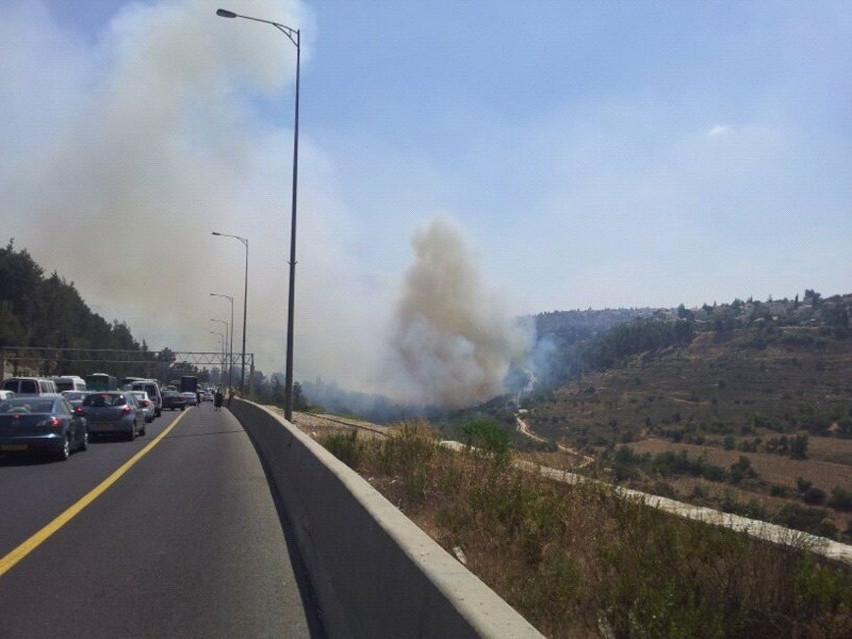 אחרי שעות ארוכות: הושגה שליטה על השריפה הגדולה