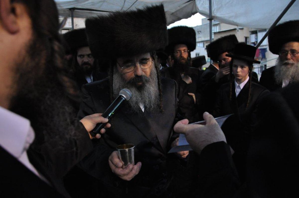 גלריה: חתונת נכדת האדמו"ר מנדבורנה זצ"ל