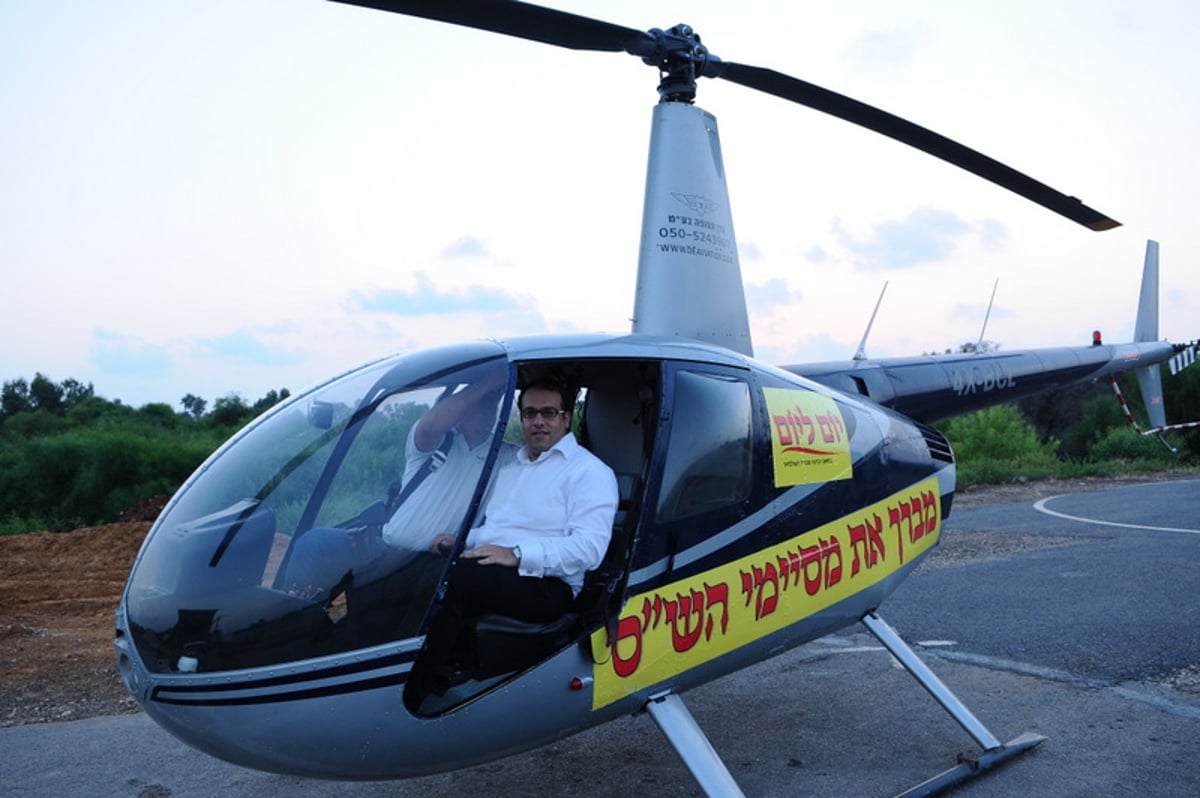 תיעוד אווירי: הרבבות בסיום הש"ס בטדי ממעוף הציפור