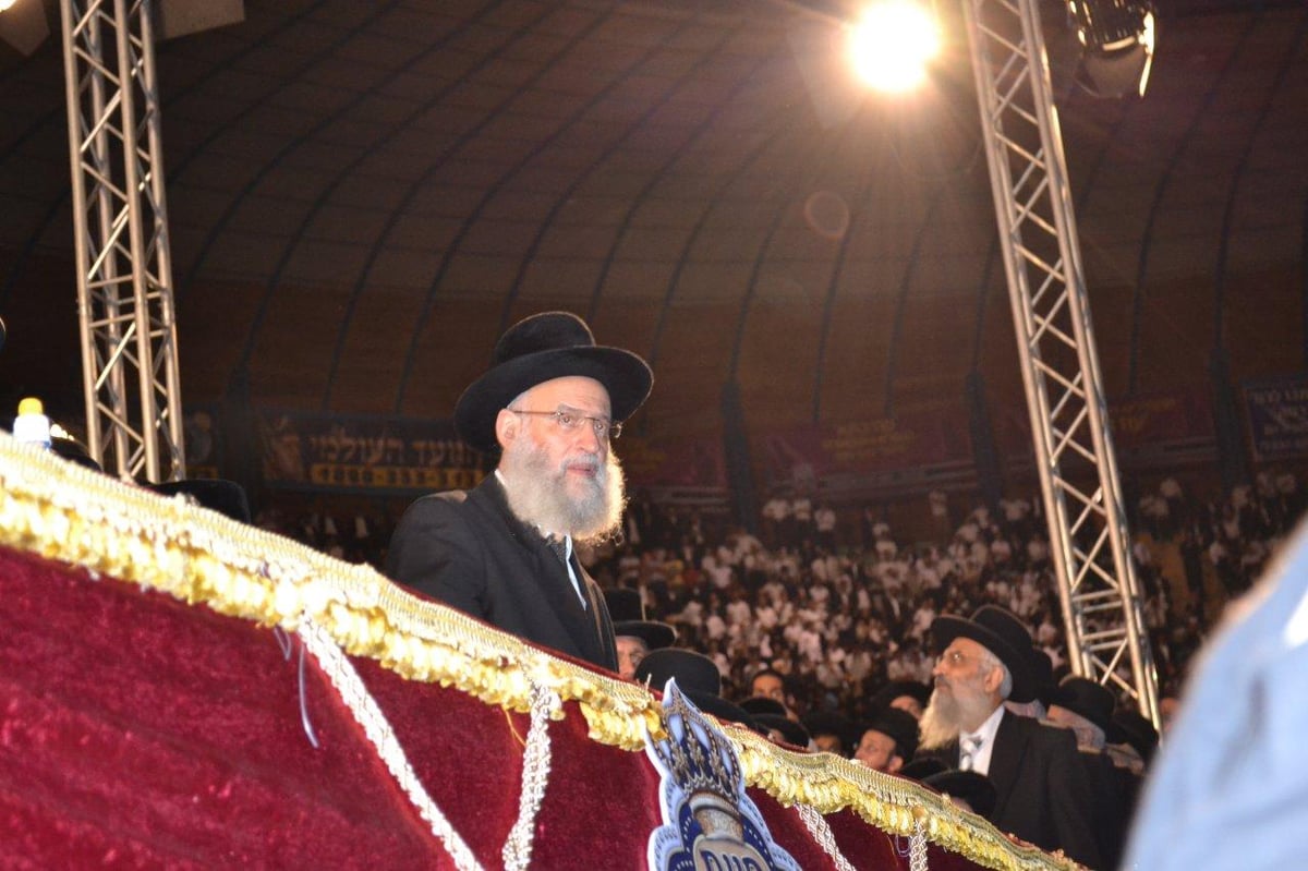 מעמד הרבבות במעמד סיום הש"ס באצטדיון טדי • גלרית ענק