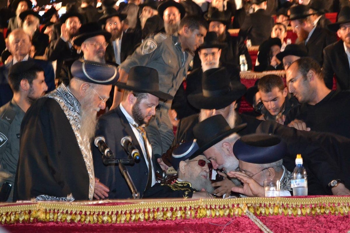 מעמד הרבבות במעמד סיום הש"ס באצטדיון טדי • גלרית ענק