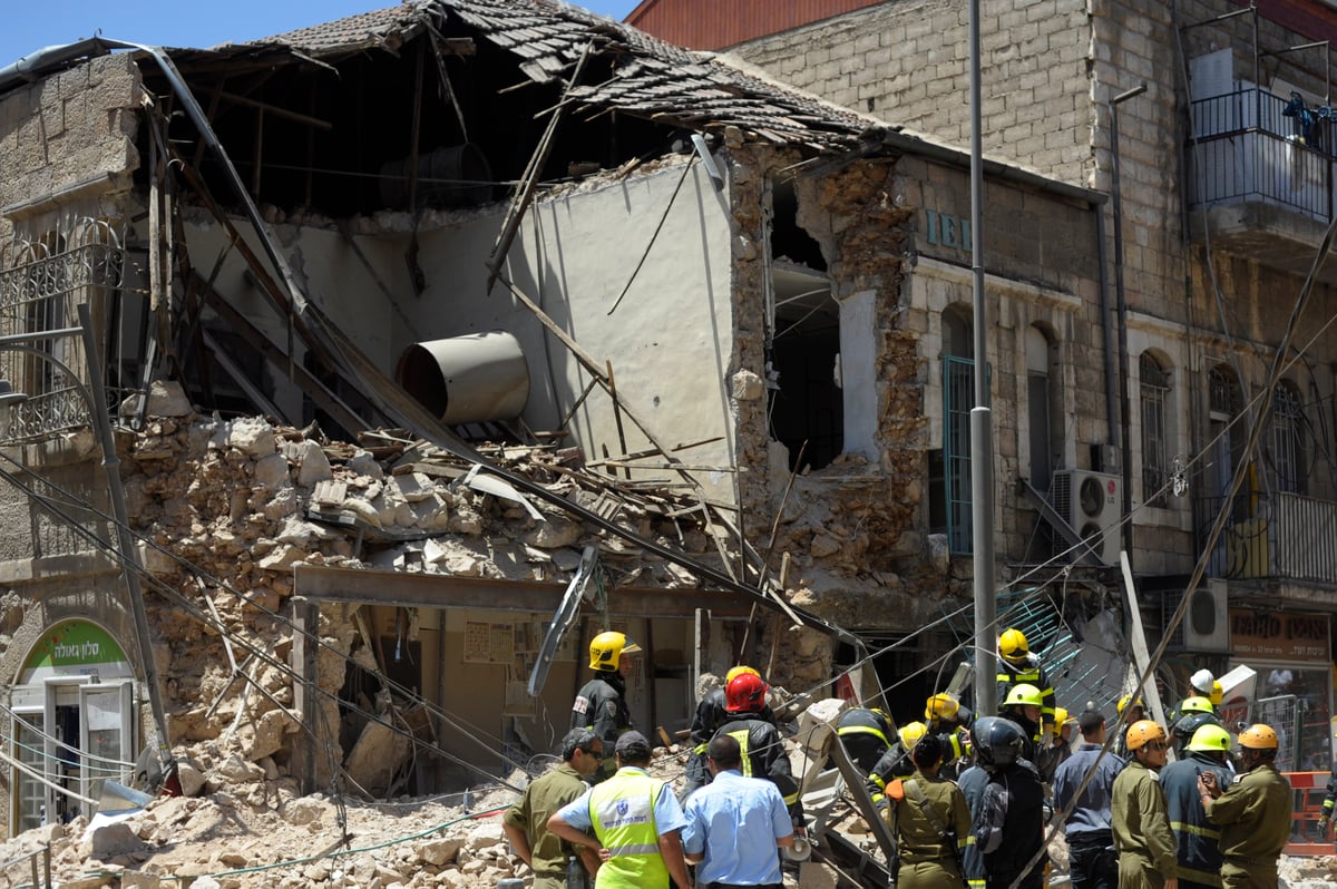 הקריסה בגאולה: המבנה ייהרס עד היסוד