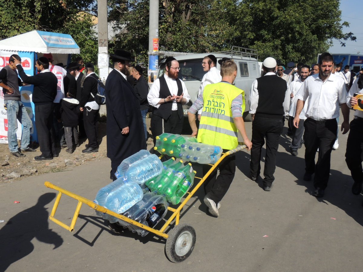 עושים שוק באומן ● כך נראות ההכנות לשבת