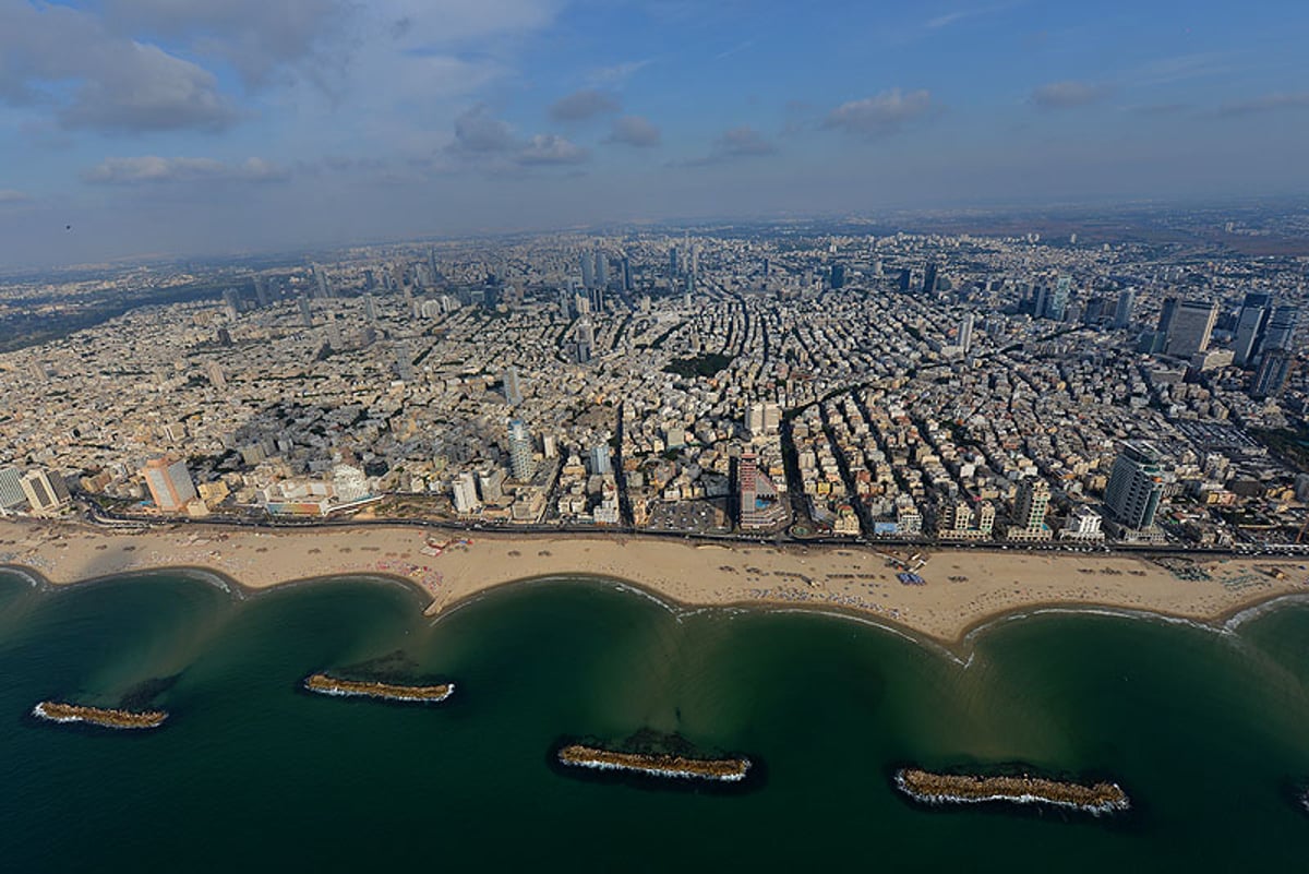 תיעוד מרהיב: כך נראית ארץ ישראל ממעוף הציפור