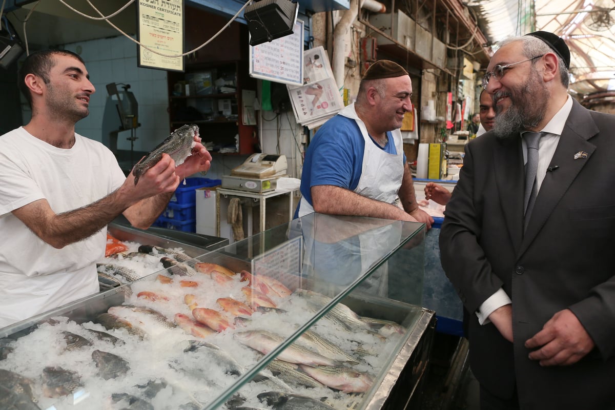 הפוליטיקאי הראשון בשוק מחנה יהודה: חיים אמסלם