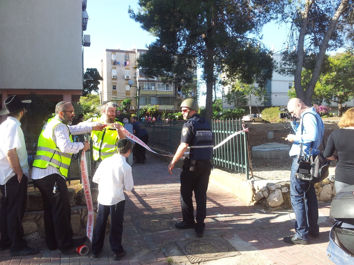 תיעוד: שכונה חרדית תחת אש כבדה