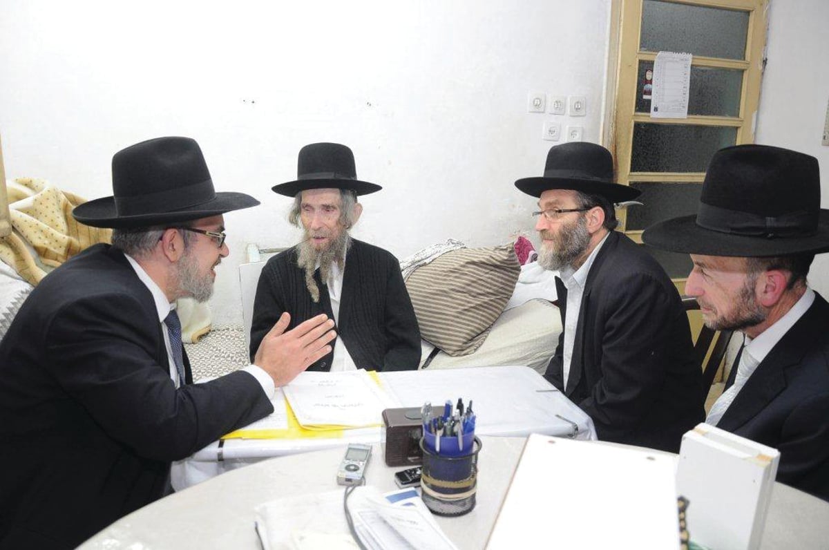 ,שלישיית דגל התורה החדשה במעונו של מרן הגראי"ל שטיינמן