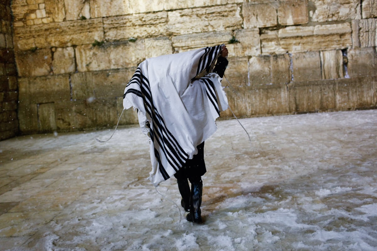 בירה בלבן • העיר ירושלים המושלגת בתיעוד מרהיב