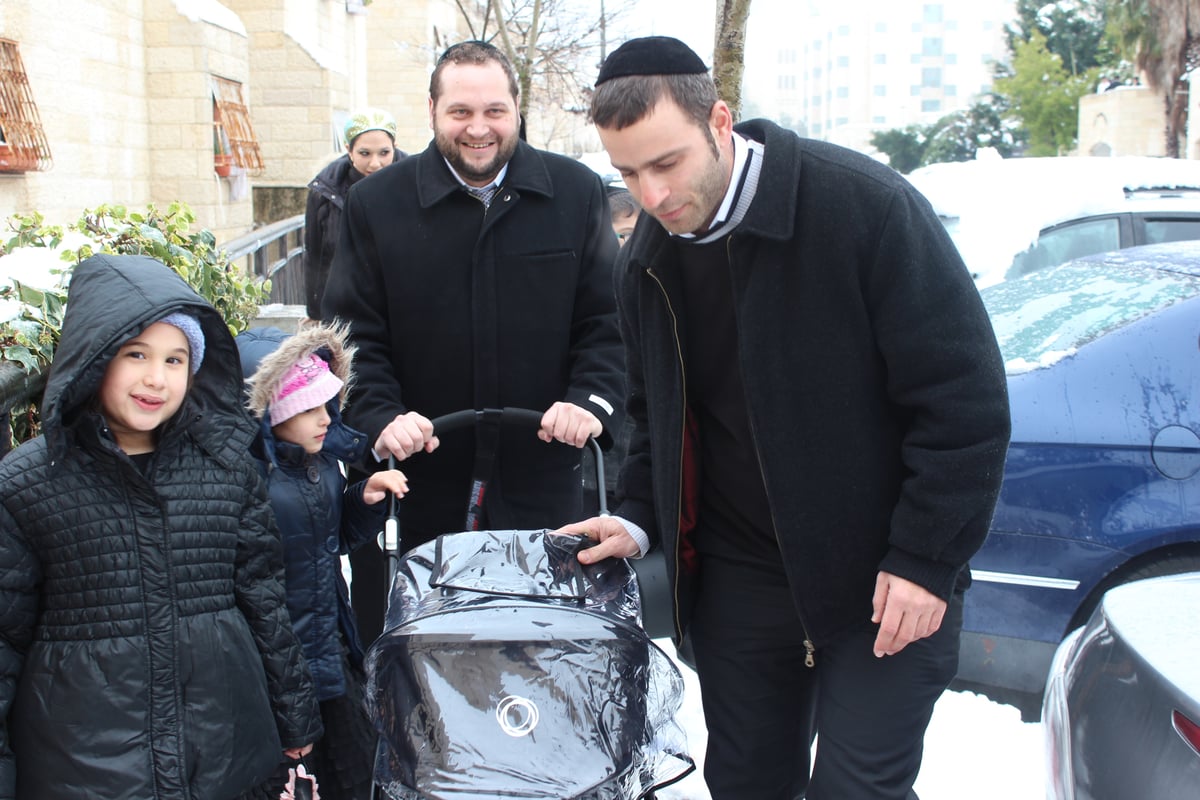 המשב"ק של מרן הרב עובדיה יוסף חגג ברית לבנו