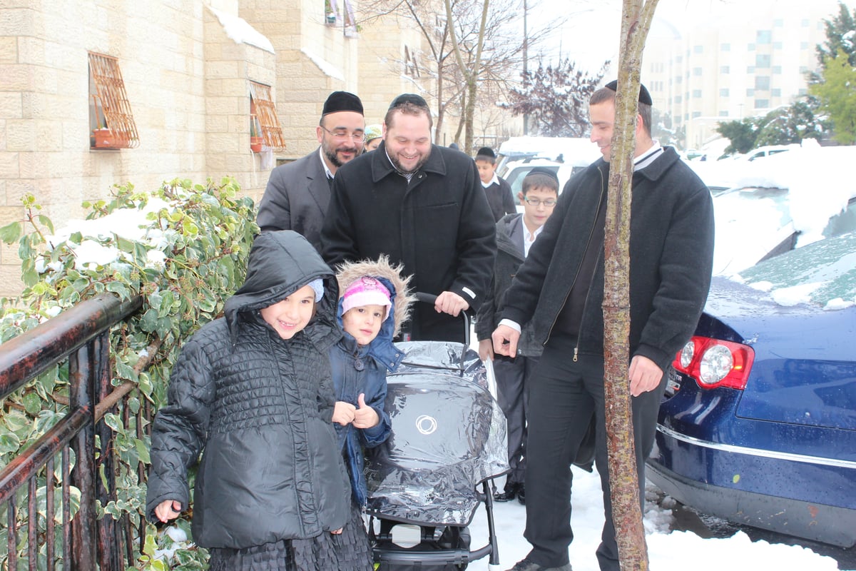 המשב"ק של מרן הרב עובדיה יוסף חגג ברית לבנו