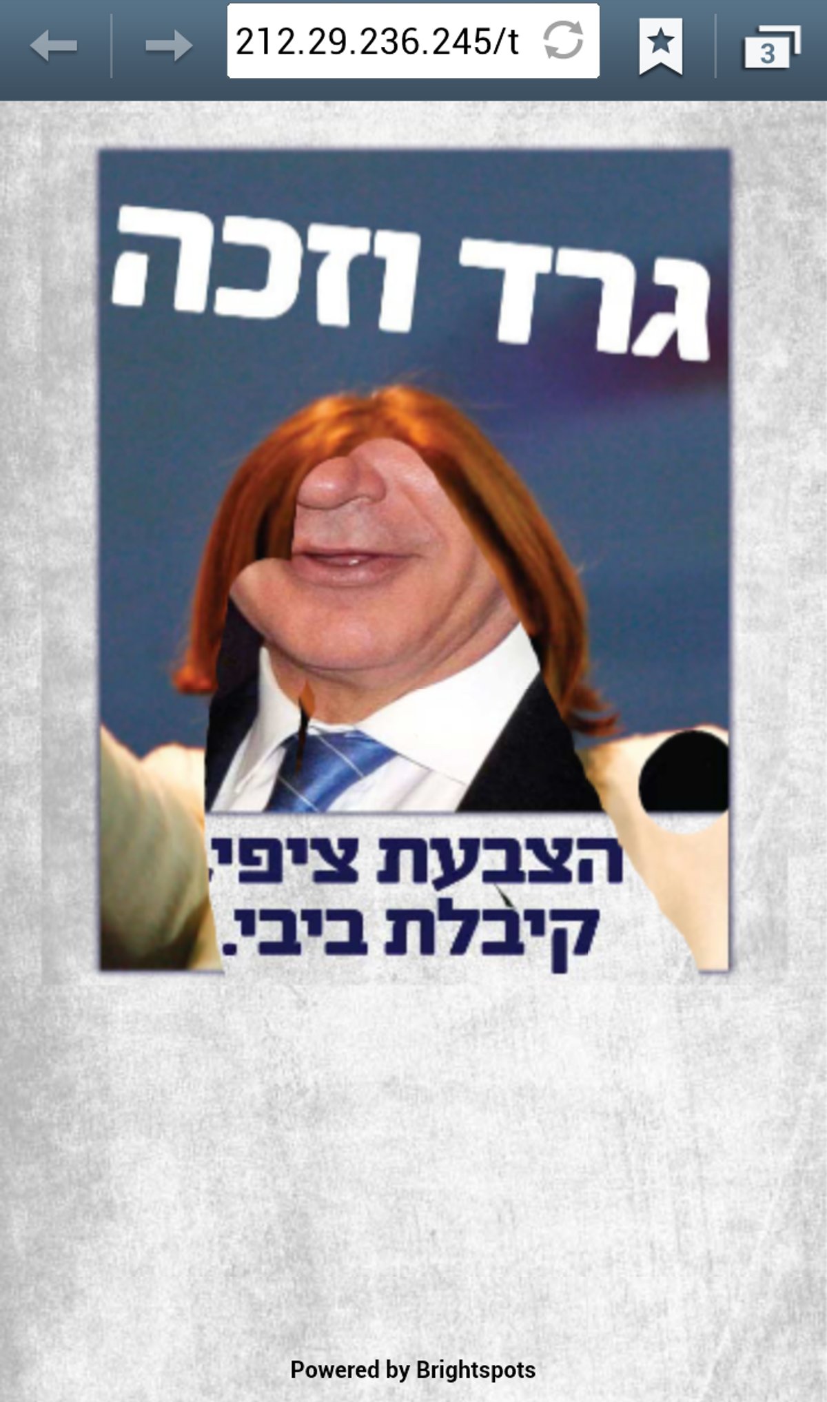 מרצ מציגה: גרד וזכה בנתניהו