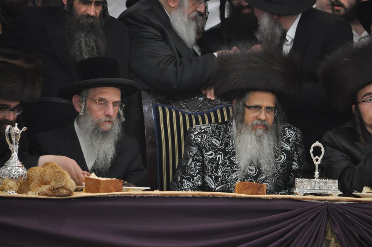 תיעוד מיוחד: האדמו"ר מסאטמר מבקר בבני-ברק