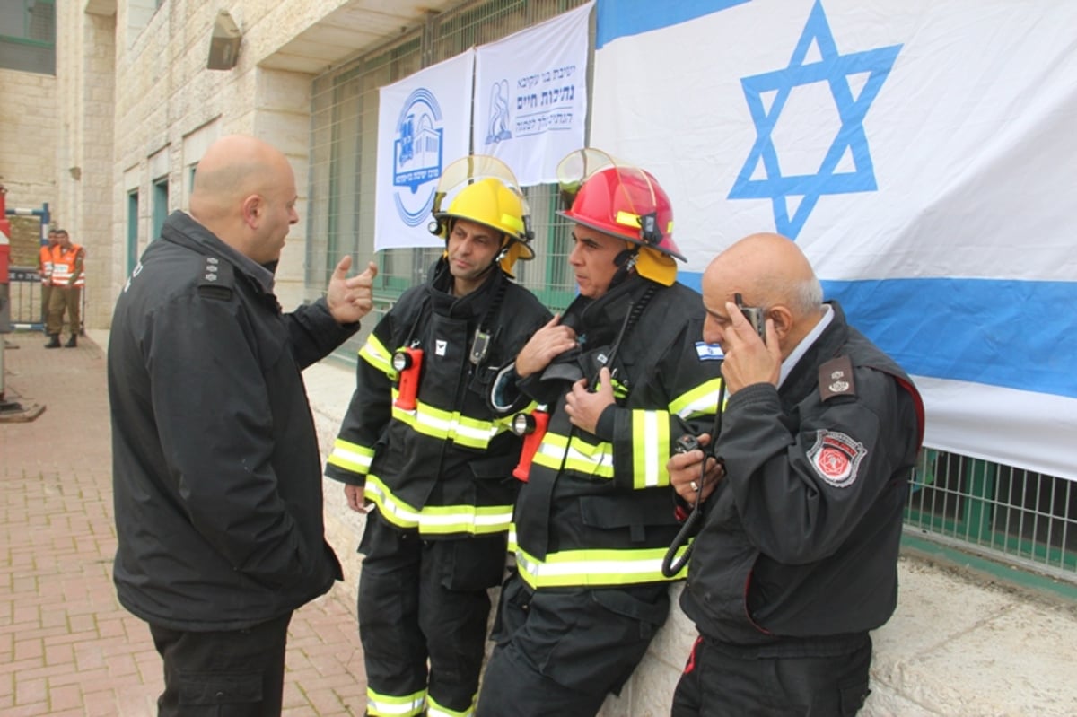 גלריה: תרגיל חילוץ והצלה